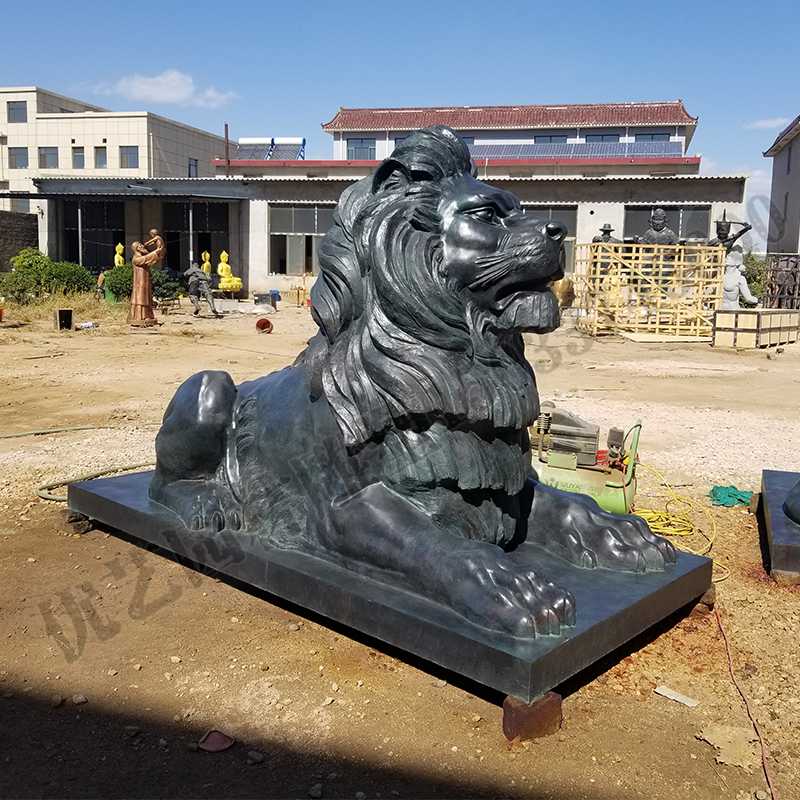 匯豐銅獅子，銅雕塑廠家，歐式銅獅子，銀行銅獅子雕塑